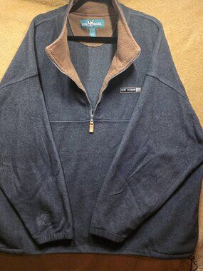 Vintage Men’s Big Dogs Quarter Zip Pullover Sweater -Sweatshirt SZ 4XL